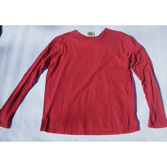 Fred Harvey Grand Canyon Womens M Shirt Red Kokopelli Long Sleeve Southwest AZ - Picture 7 of 7